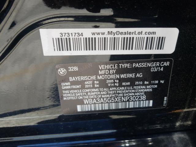 Photo 9 VIN: WBA3A5G5XENP30238 - BMW 328 