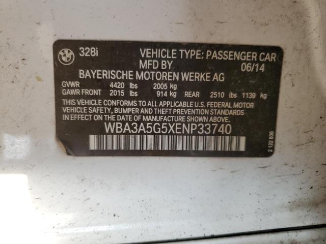 Photo 11 VIN: WBA3A5G5XENP33740 - BMW 328 I 