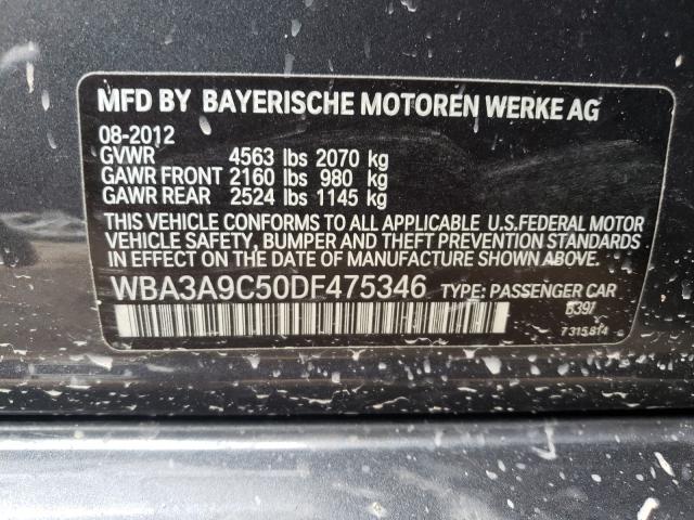 Photo 9 VIN: WBA3A9C50DF475346 - BMW 335 I 