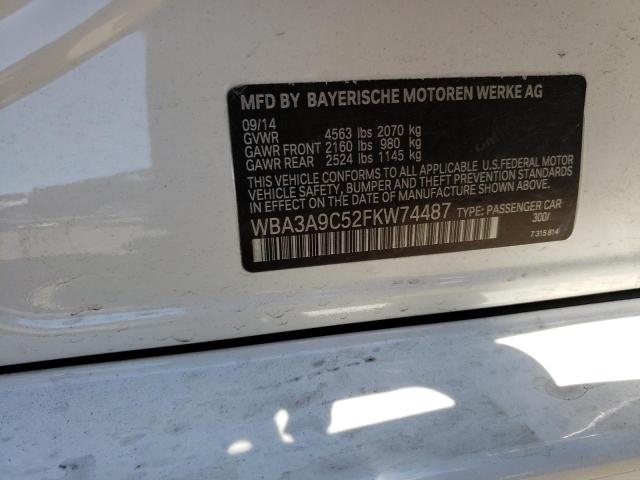 Photo 12 VIN: WBA3A9C52FKW74487 - BMW 335 I 