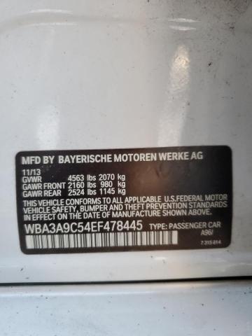 Photo 12 VIN: WBA3A9C54EF478445 - BMW 335 I 