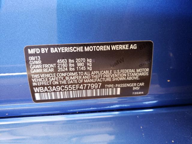 Photo 9 VIN: WBA3A9C55EF477997 - BMW 335 I 