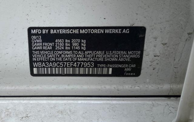 Photo 9 VIN: WBA3A9C57EF477953 - BMW 335 I 