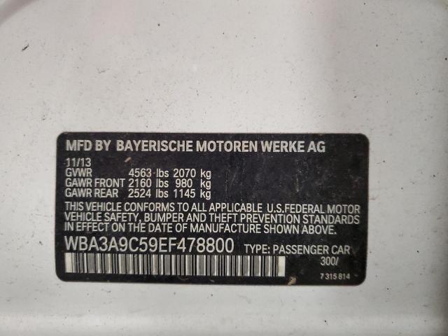 Photo 11 VIN: WBA3A9C59EF478800 - BMW 335 I 