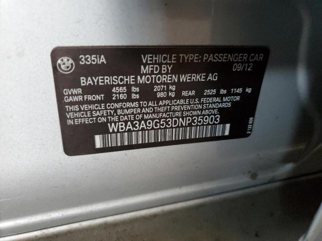 Photo 12 VIN: WBA3A9G53DNP35903 - BMW 335 I 