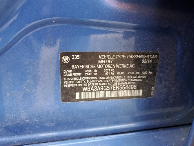 Photo 9 VIN: WBA3A9G57ENS64498 - BMW 335 I 