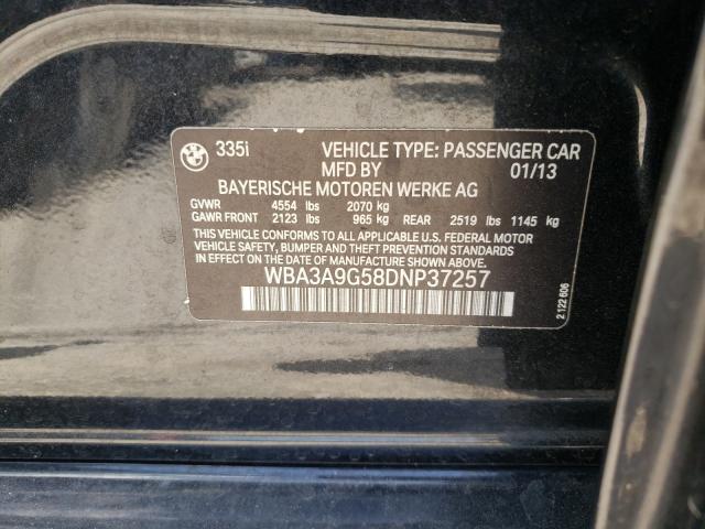 Photo 9 VIN: WBA3A9G58DNP37257 - BMW 335 I 