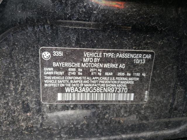 Photo 9 VIN: WBA3A9G58ENR97370 - BMW 335 I 