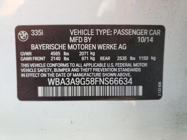 Photo 11 VIN: WBA3A9G58FNS66634 - BMW 335 I 