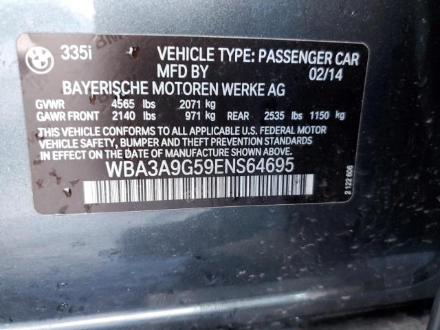 Photo 11 VIN: WBA3A9G59ENS64695 - BMW 3 SERIES 