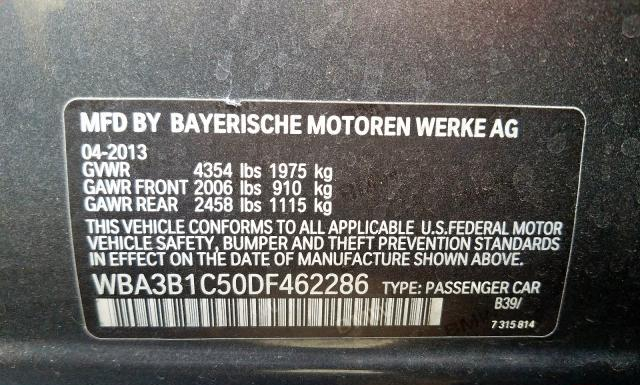 Photo 9 VIN: WBA3B1C50DF462286 - BMW 320 