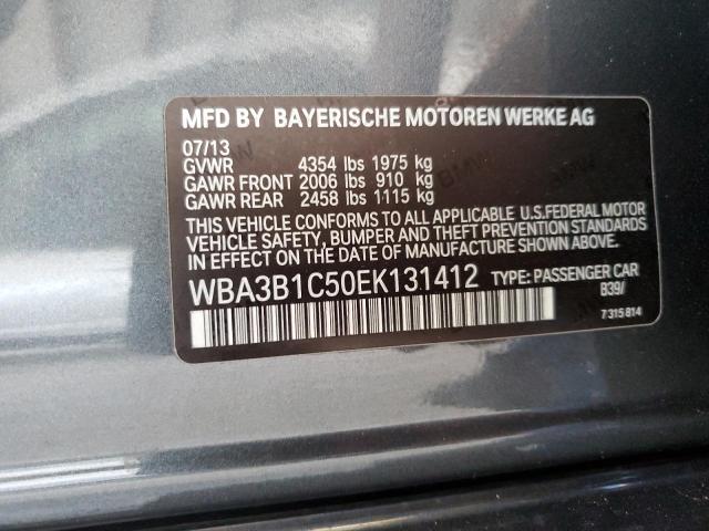 Photo 11 VIN: WBA3B1C50EK131412 - BMW 3 SERIES 