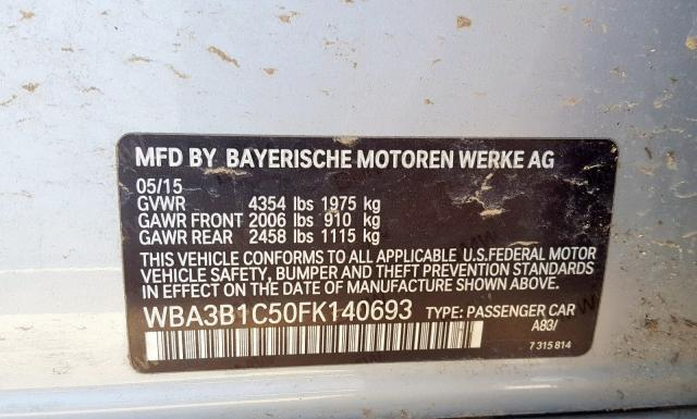 Photo 9 VIN: WBA3B1C50FK140693 - BMW 320I 