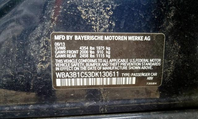 Photo 9 VIN: WBA3B1C53DK130611 - BMW 320 