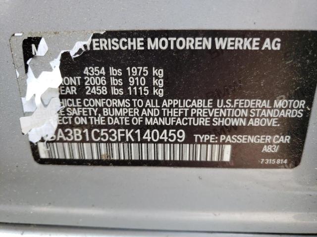 Photo 11 VIN: WBA3B1C53FK140459 - BMW 320 I 