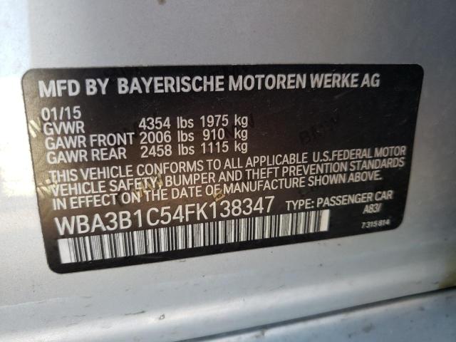 Photo 11 VIN: WBA3B1C54FK138347 - BMW 320 I 