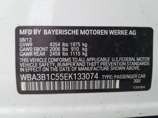 Photo 9 VIN: WBA3B1C55EK133074 - BMW 320 I 