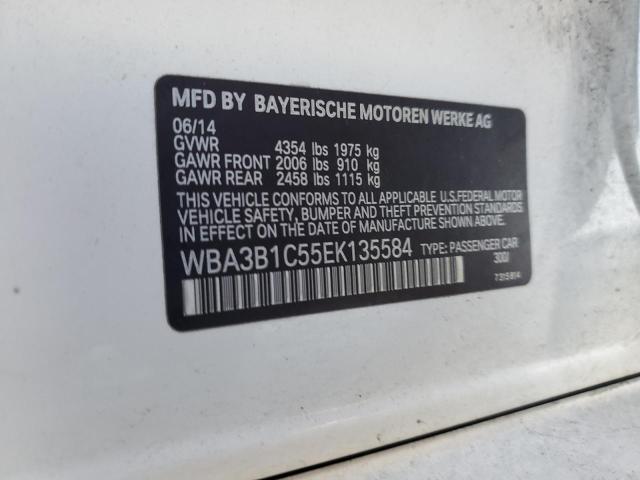 Photo 11 VIN: WBA3B1C55EK135584 - BMW 3 SERIES 