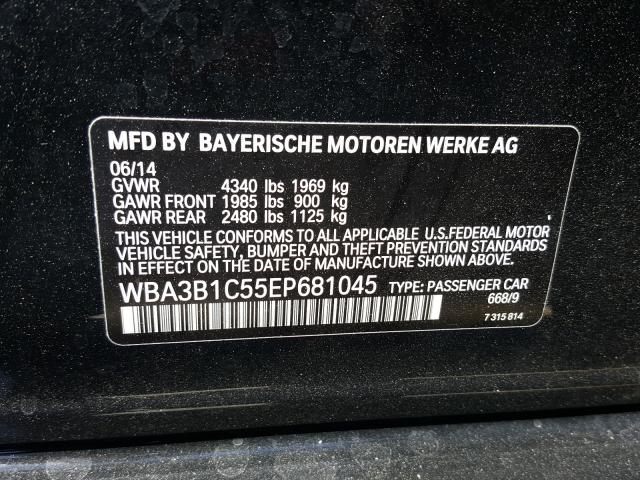 Photo 9 VIN: WBA3B1C55EP681045 - BMW 320 I 