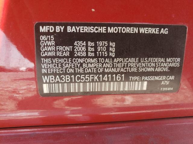 Photo 11 VIN: WBA3B1C55FK141161 - BMW 320 I 