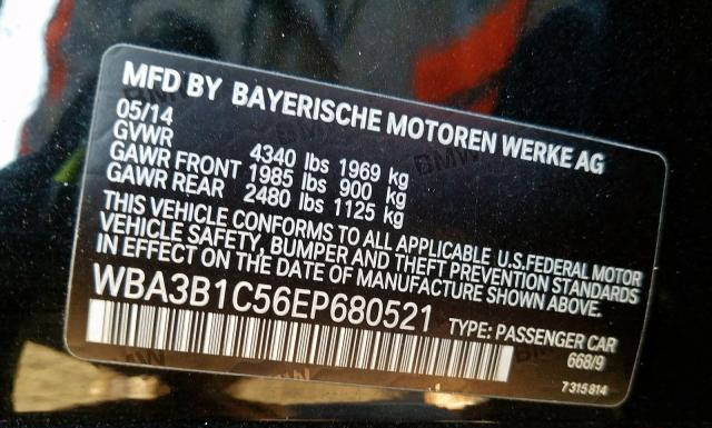 Photo 9 VIN: WBA3B1C56EP680521 - BMW 320 