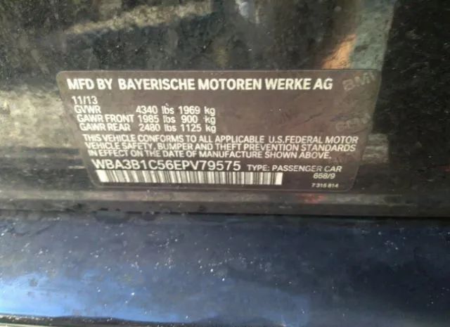 Photo 8 VIN: WBA3B1C56EPV79575 - BMW 3ER 