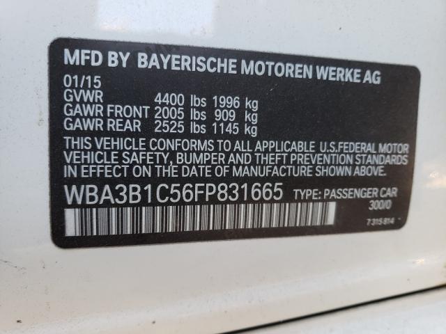 Photo 9 VIN: WBA3B1C56FP831665 - BMW 320 I 