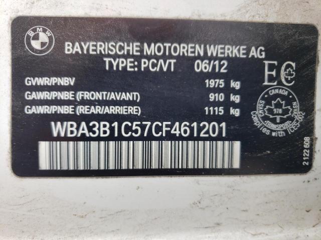 Photo 9 VIN: WBA3B1C57CF461201 - BMW 320 I 