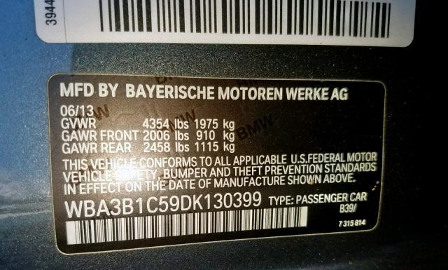 Photo 9 VIN: WBA3B1C59DK130399 - BMW 320 