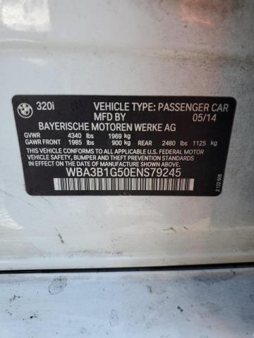 Photo 11 VIN: WBA3B1G50ENS79245 - BMW 320 I 