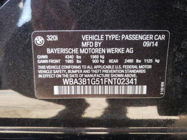 Photo 9 VIN: WBA3B1G51FNT02341 - BMW 320 I 