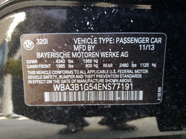 Photo 9 VIN: WBA3B1G54ENS77191 - BMW 320 I 