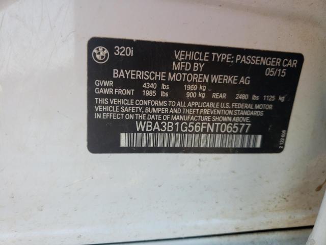 Photo 9 VIN: WBA3B1G56FNT06577 - BMW 320 I 