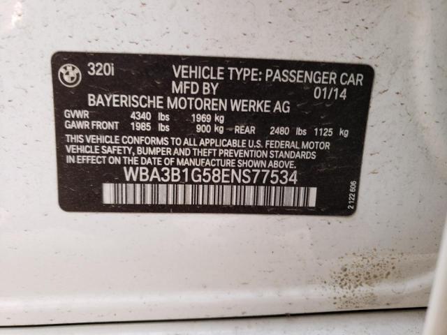 Photo 11 VIN: WBA3B1G58ENS77534 - BMW 320 I 