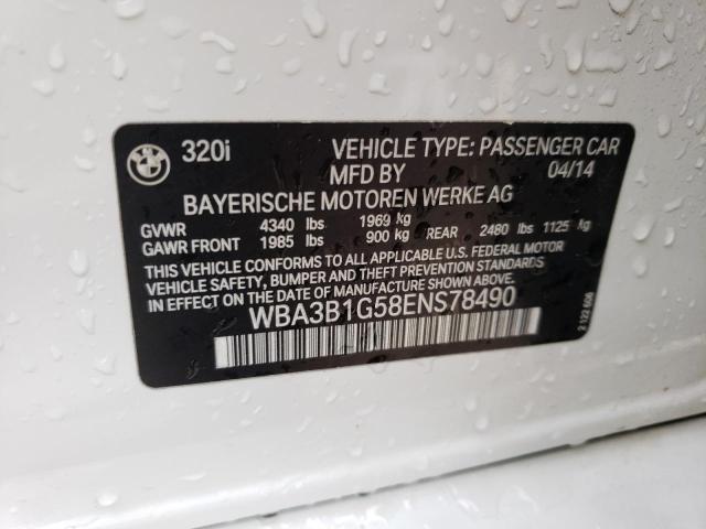 Photo 11 VIN: WBA3B1G58ENS78490 - BMW 320 I 