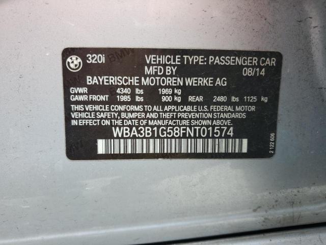 Photo 11 VIN: WBA3B1G58FNT01574 - BMW 320 I 