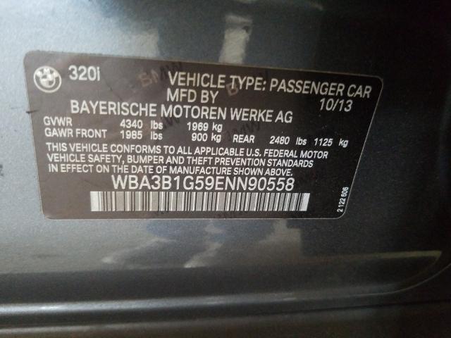 Photo 9 VIN: WBA3B1G59ENN90558 - BMW 320 I 