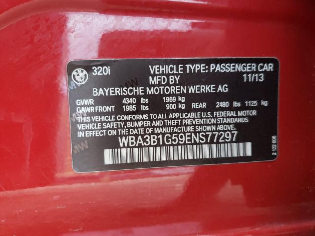 Photo 9 VIN: WBA3B1G59ENS77297 - BMW 320 I 