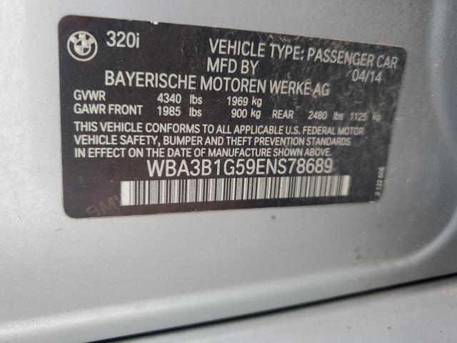 Photo 11 VIN: WBA3B1G59ENS78689 - BMW 3 SERIES 