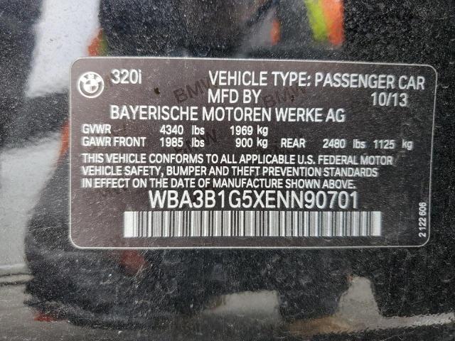 Photo 11 VIN: WBA3B1G5XENN90701 - BMW 320 I 