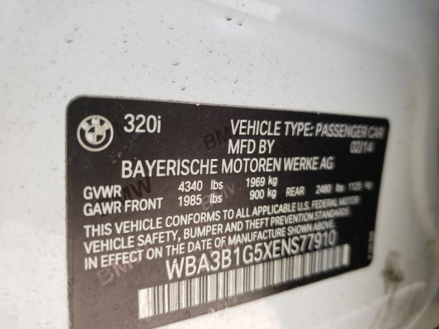 Photo 9 VIN: WBA3B1G5XENS77910 - BMW 320 I 