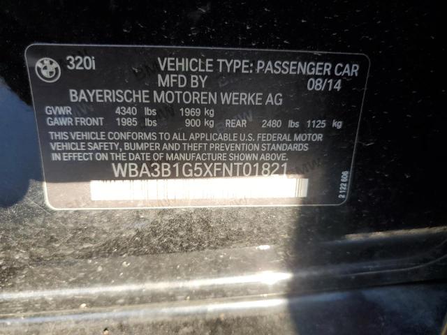 Photo 11 VIN: WBA3B1G5XFNT01821 - BMW 320 I 