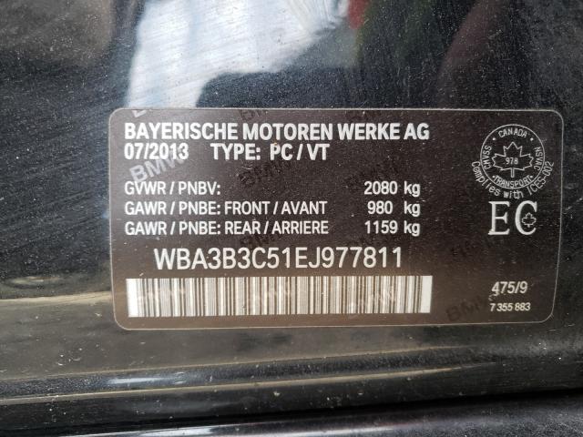 Photo 9 VIN: WBA3B3C51EJ977811 - BMW 328 XI 