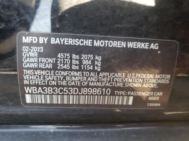 Photo 9 VIN: WBA3B3C53DJ898610 - BMW 328XI 