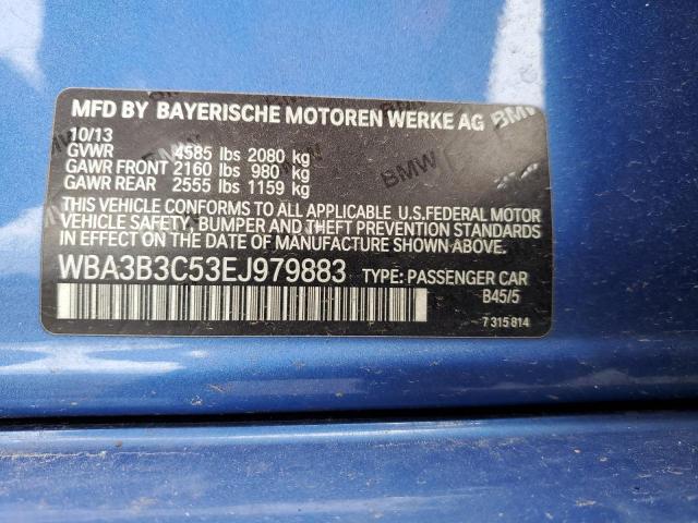 Photo 11 VIN: WBA3B3C53EJ979883 - BMW 328 XI 