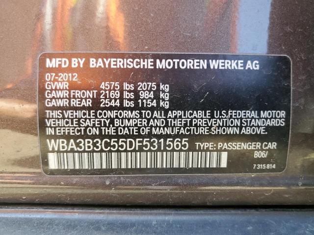 Photo 9 VIN: WBA3B3C55DF531565 - BMW 328 XI 