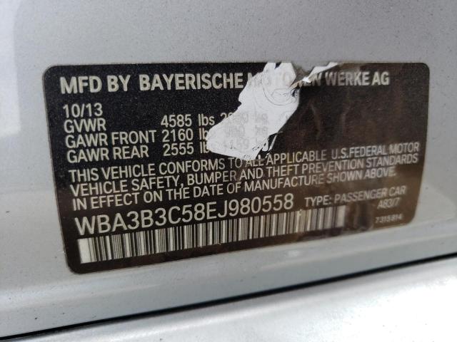 Photo 11 VIN: WBA3B3C58EJ980558 - BMW 3 SERIES 