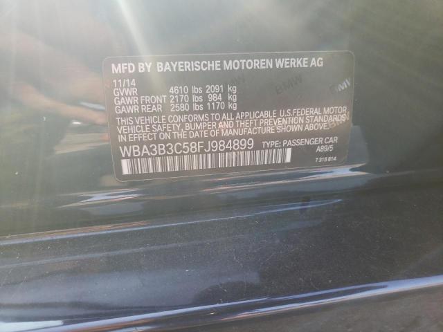 Photo 11 VIN: WBA3B3C58FJ984899 - BMW 3 SERIES 