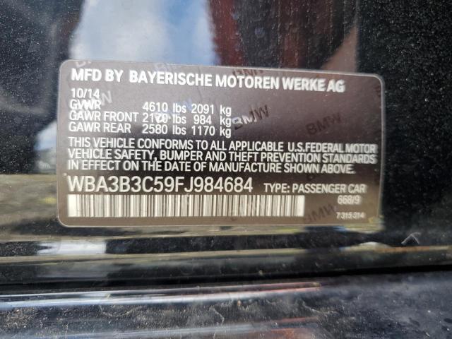 Photo 11 VIN: WBA3B3C59FJ984684 - BMW 3 SERIES 