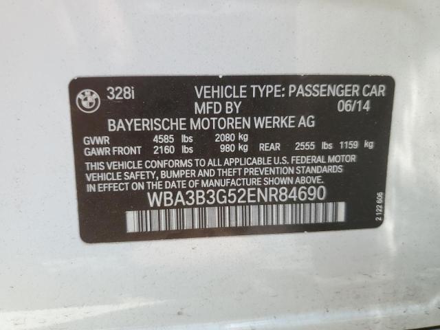 Photo 11 VIN: WBA3B3G52ENR84690 - BMW 3 SERIES 